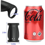 Penis Enlargement Sleeve With Particles & Vibrating Cock Ring Set For Erection Enhancement & Delay Ejaculation - Adult Sex Toys For Men