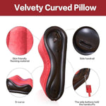 Sex Pillow Cushion With Handrail,Inflatable Furniture For Couple Deep Position Support,Sex Chair Portable Mount Stool Elastic Furniture For Adult Male Female Couples Support Deeper Position