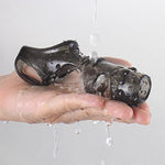 Reusable Penis Sleeve With Testicle Ring Covered By Granules, Flexible Condom Male Cock Extender Enlarger G-Spot Stimulation Sex Toys For Couples