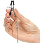 Adjustable Nipple Clamps, Entertainment Clip For Women Non-Piercing Nipplerings Clip, Nipple Clips & Clitoris Clamp Bdsm Adult Sex Toys & Games For Couples Gifts (A)