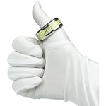 1.18In Stainless Steel Cock Ring Glow In The Dark Stimulates Testicles Delayed Ejaculation Penis Ring Increases Orgasm Longer Harder Stronger Erection Glans Rings Adult Sex Toys For Men