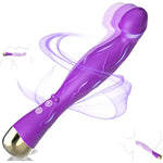 Anal Sex Toys For Women Vibrators - Anal Dildo Wiggling G Spot Vibrator Anal Toys, Female Wand Vibrator Adult Toy With Lifelike Glans, Vibrator Wand Clitoral Stimulator Juguetes Sexuales
