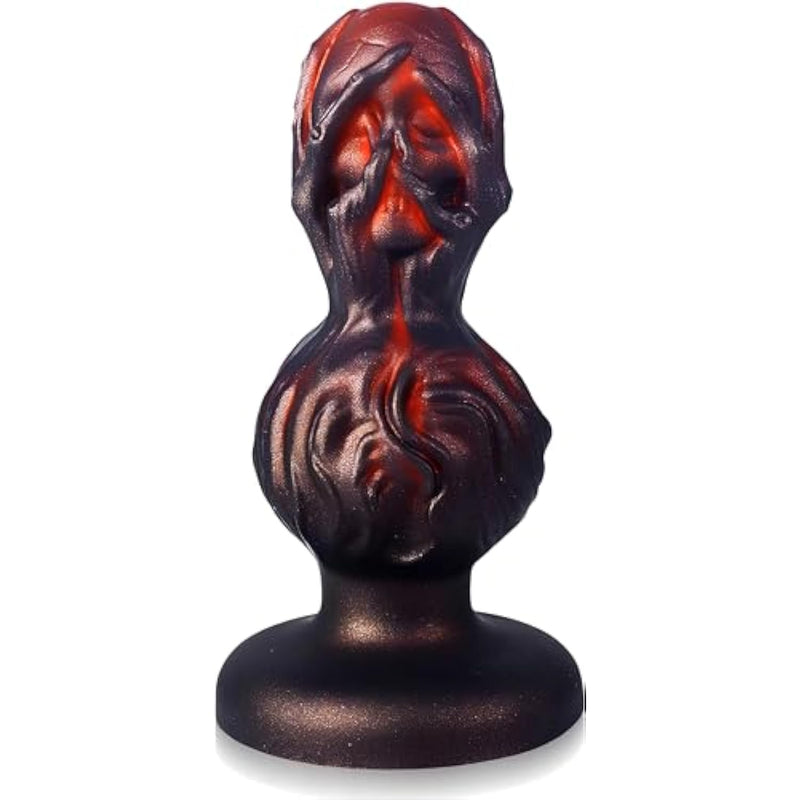 Devil'S Hand - 3 Sizes Anal Plug Big Anal Dildo Huge Dildo Thick Anal Dildo With Strong Suction Cup, Monster Fantasy Dildo With 2 Big Knots, Anal Toys For Beginners Men Women (L)