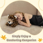 16 Inch Cheetah Stuffed Animal, Soft Cute Cub Plush, Wild Cheetah Animals Fun Gift For Boys, Girls, Kids