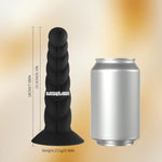 7Inch Soft Liquid Silicone Anal Plug, Long Butt Plug Dildo, Huge Fantasy Dildo with Strong Suction Cup, Large Anal Dildos for Anal Training & G-spot Stimulation, Sex Toy for Women, Men