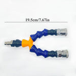 Vac-u-Lock to Double Vac-u-Lock Adapter with Flexible Rods Sex Machine Attachment Double Penetration for Vac-u-Lock Dildos Masturbator
