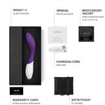 Mona 2 G Spot Vibrator For Women, G Spot Toy For Discrete Pleasure, Curved Vibrator Sex Toy For G Spot, Adult Toy With 6 Intensity Modes, Purple