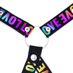 Special Anti-Slip Belt For Male Cage, Adjustable Elastic Straps For Male Protection Cage -Usha29 (Colorful, Two-Way)
