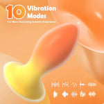 Anal Butt Plug Vibrator Adult Sex Toys For Women Men, Anal Toys Remote Control Vibrating Anal Trainer Beads With 10 Vibration Modes For Beginners Advanced Players Couple