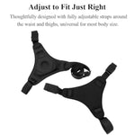 Adjustable Sex Strap On Harness For Lesbian Wearable Strap On Pants For Couples Roleplay Unisex Bondage Gear Fits For Dildos For Adult Lgbt Female Gay Woman Anal Sex Toy Vaginal Play