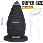 Giant Strawberry Egg Anal Plug, Silicone Prostate Massager Expander Sex Toys Suitable For Female Male Masturbator