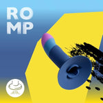 ROMP Piccolo Strap On Dildo Pegging Kit | 5 Inch Suction Cup Dildo & Adjustable Sex Harness | Wearable Adult Sex Toys for Women & Couples | G Spot & Anal Stimulation | Curved StrapOn Adult Toy