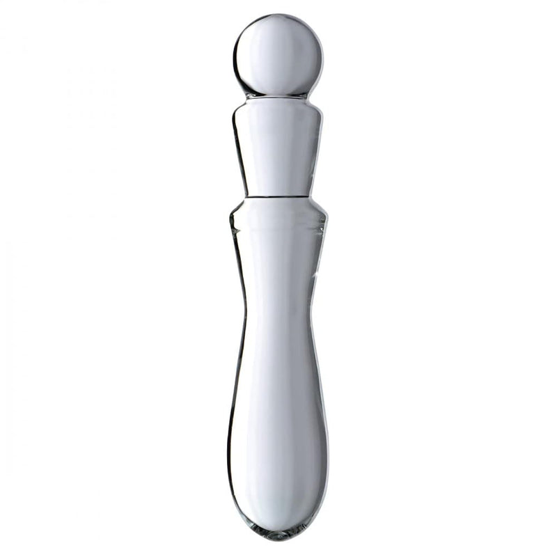Smooth Curves Glass Dildo