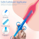2Pcs Lube Applicator Syringe For Sex Doll Male Masturbators Anal Lube Backdoor Play, 10Ml Lubricant Injector Syringes Reusable, Pocket Pussy Vagina Anus Lube Shooter For Men Couples