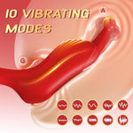 Vibrator Rose Sex Toy For Women - 10 Vibrating Modes Finger Vibrator Bullet Nipple G Spot Clitoral Stimulator Toy, Anal Nipple Clit Stimulation Sex Toys For Female Men Couples