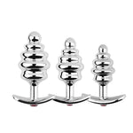 Stainless Steel Butt Plugs for Women - Beginner and Advanced Training Set