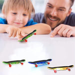 Mini Finger Skateboards For Kids Set Of 25, Light Up Mini Finger Toys Led Fingerboard Hand Skateboard For Creative Fingertips Movement Sports Finger Skater