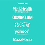 Ultra Thin Condoms & Personal Lubricant Bundle - 12 Pack Lubricated, Odorless Latex Condoms - 100Ml Bottle Organic Aloe & Plant Based Lube - All Natural, Ph Balanced, & 100% Vegan