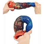 9 Inch Huge Dildo | Colorful Alien Dildo, Monster Sex Toy, Firm Wide Dildo, Crazy Dildo, Exotic Chubby Dildo, Womens Xl Dildo, Fat, Massive, Long, Giant Dildo, Suction Cup Riding & Fist Dildo