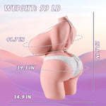 59Lb Life Size Sex Dolls For Men With Flexible Torso, Soft Big Boobs Big Butt Pussy Ass Realistic Full Size Sex Love Dolls Vaginal Anal Breast Sex For Adult Sex Toys
