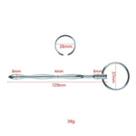 Urethra Sound Stainless Steel Urethra Plug Training Set Catheter Sounds Male Sounding Rods Penis Plug Urethra Masturbation Rod Metal Urethra Plug Sex Toy For Men