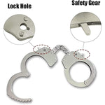 Handcuffs Toy, Fur Cusioned Metal Handcuffs With Safety Lock, Pretend Play Dress Up Party Handcuffs?Purple?…