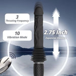 Sex Machine Thrusting Dildo, Dildo Machine With 10 Vibrating & 3 Thrusting & Heating Mode, Remote Control Thrusting Vibrator With Powerful Suction Cup, Adult Sex Toys For Women Men Masturbation