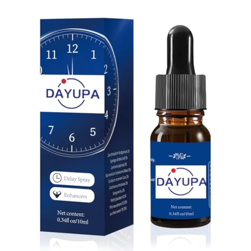 Desensitizing Delay Spray Drops To Last Longer In Bed- Climax Control -Super Long Delay (0.34Fl Oz)