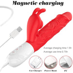 Anal Dildo Vibrator Thrusting Dildos For Women,G Spot Vibrator Clitoral Stimulator Sex Toy Thrusting Vibrator With 10 Flapping Vibration 7 Thrust Modes,Rabbit Vibrators Adult Sex Toys For Women