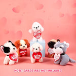 Mini Stuffed Puppies 20Pcs Plush Dogs Adopt A Puppy Pet Adoption Paw Party Supplies Stuffed Animals Bulk For Dogs Soft Plush Toys Doll For Kids Birthday Gift Party Favors Stocking Stuffer