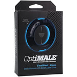 Doc Johnson OptiMALE - FlexiSteel - Soft Silicone with Inner Metal Core - 43mm, Black