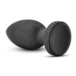 Sex Toys – Spark Silicone Plug – Medium 5.25 Inch – Tapered Beginner Butt Plug With Stayput Design & Suction Cup Base – Ultra-Smooth Anal Plug For Men, Women & Couples – Carbon Fiber