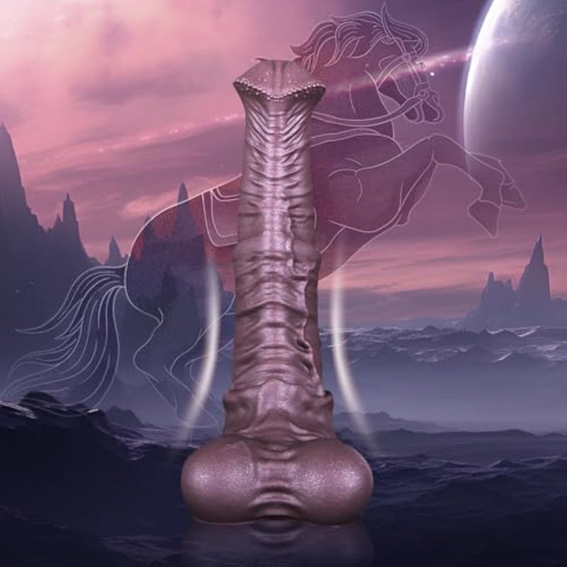 11.4 Inch Extra Large Horse Dildo, 2.5'' Diameter Huge Thick Dildo Monster Big Dildos With Strong Suction Cup For Anal Play, Silicone Animal Fantasy Dildo Anal Plug Sex Toy For Women Men Gay