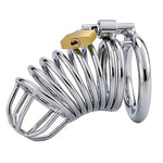 Chastity Cage For Men, Male Chastity Device Stainless Steel Cock Cage, Lightweight Sexual Wellness Sex Toys For Men