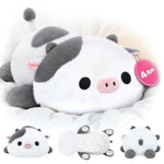 Weighted Stuffed Animals 4.0 Lbs– Weighted Cow Plush, Weighted Cow Plush Animals For Kids, Cow Weighted Plushies, Birthday Gifts For Women, Girls And Males (23 Inch)