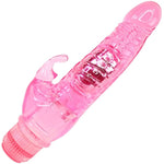 Rabbit Vibrator - Dual-Stimulation Sex Toy - Clit & G-Spot Vibe - Blended Orgasms - Multi-Speed Vibrations - Women - Realistic Penis Shape - 8.5" Length, 1.65" Shaft Diameter - Purple