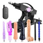 Sex Machine Thrusting Dildo Machine With Remote Controller, Automatic Fuck Machine With Realistic Dildos, Anal Dildos Love Machine For Women With 7 Attachments Adult Sex Toys&Games