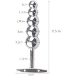 Metal Anal Opening Device Beads Anal Expansion Tool Metal Anal Plug Sex Toy