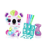 Personalize Your Own Large Koala Plush with Airbrush and Stencils