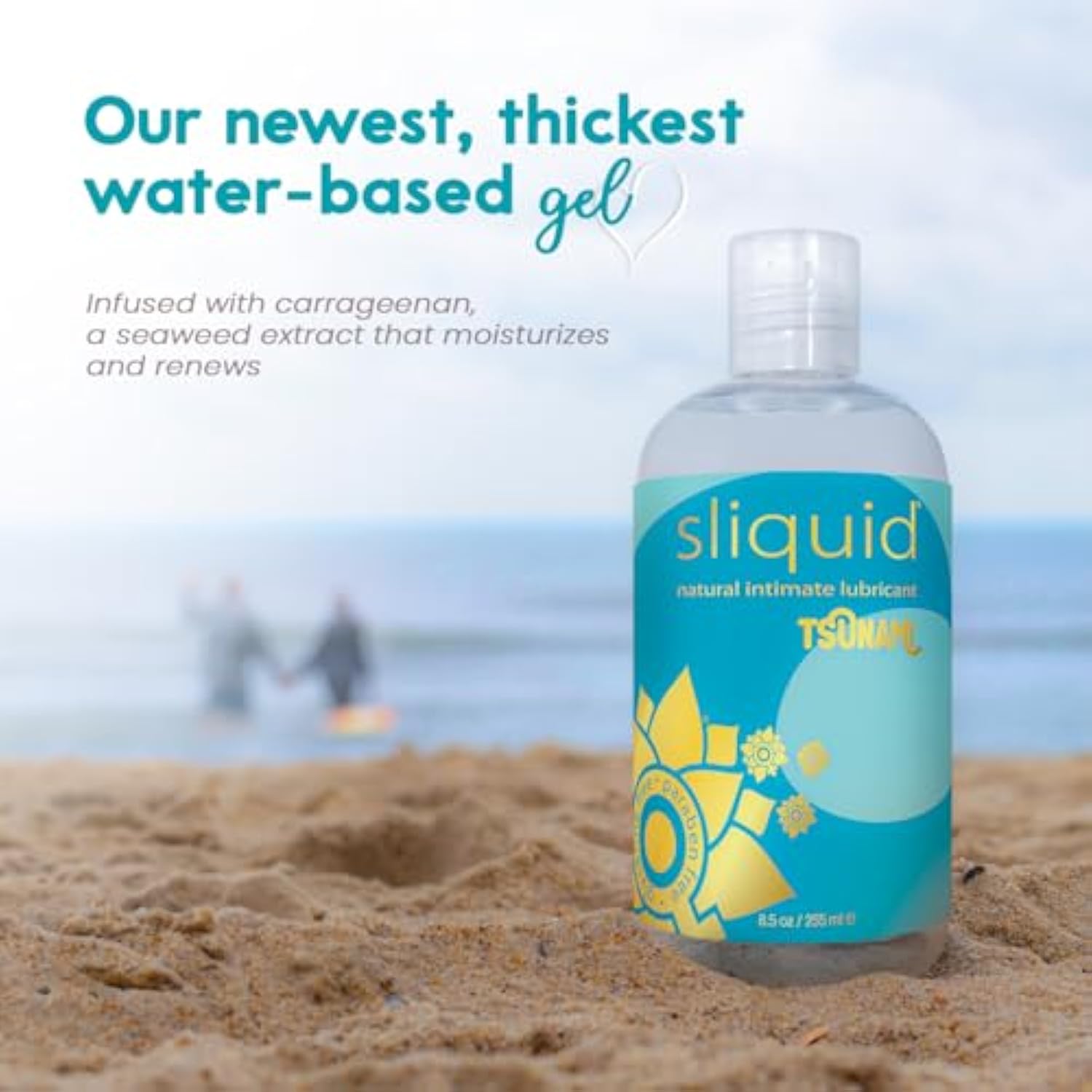 Tsunami Water-Based Lube, Thick Gel Infused With Moisturizing Seawee BlessMyBucket Tsunami Water-Based Lube, Thick Gel Infused With Moisturizing Seawee BlessMyBucket