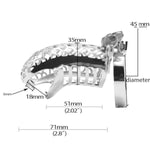 Metal Chastity Cock Cage Male Chastity Lock With Key Chastity Belt Penis Cage Sex Toy For Men Couples Bondage Sm Snake