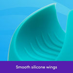 Ignite Vibrating Open-Ended Mini Male Masturbator, Blue