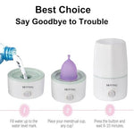 Menstrual Cups Steamer Machine High Temperature Wash Your Cup 99.9% Dirty 8 Minutes