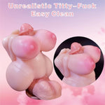 Anime Mini Sex Doll For Men Sex Toy With Lace Realistic Pocket Pussy Ass Onahole, Pink Papaya Big Boob Sex Toy For Male Masturbator