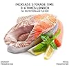 Vacuum Sealer Bags 100 Quart 8x12 Inch for Food Saver, Seal a Meal, Weston. Commercial Grade, BPA Free, Heavy Duty, Great for vac storage, Meal Prep or Sous Vide