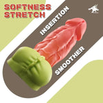 9.8" ?Hogge?Huge Thick Dildo, Realistic Silicone Dildos With Strong Suction Cup Anal Play, G-Spot Giant Dildo Anal Sex Toys For Women And Men, Xl