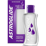 Astroglide Water Based Lube (5oz) Personal Lubricant Bundle with DenTek 150 Count Triple Clean Advanced Clean Mint Floss Picks