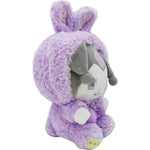 Kawaii Cartoon Bunny Cross-Dressing Series Plush,Rabbit Stuffed Cute Soft Doll Toys, Plush Pillow Stuffed Animals Toy Birthday Gifts For Girls Kids (Purple)
