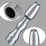 Shower Douche Enema Kit, 6 Holes Deep Shower Douche Cleaning System,Shower Enema System With Brush ?Velvet Storage Bag