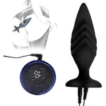 Electro Shock Trainer Kit,Electric Shock Soft Silicone Plug Butt Plug, Multi-Frequency Electric Stimulation Anal Plug Dilator,E-Stim Prostate Massager, G-Spot Stimulator Sm Sex Toy For Men
